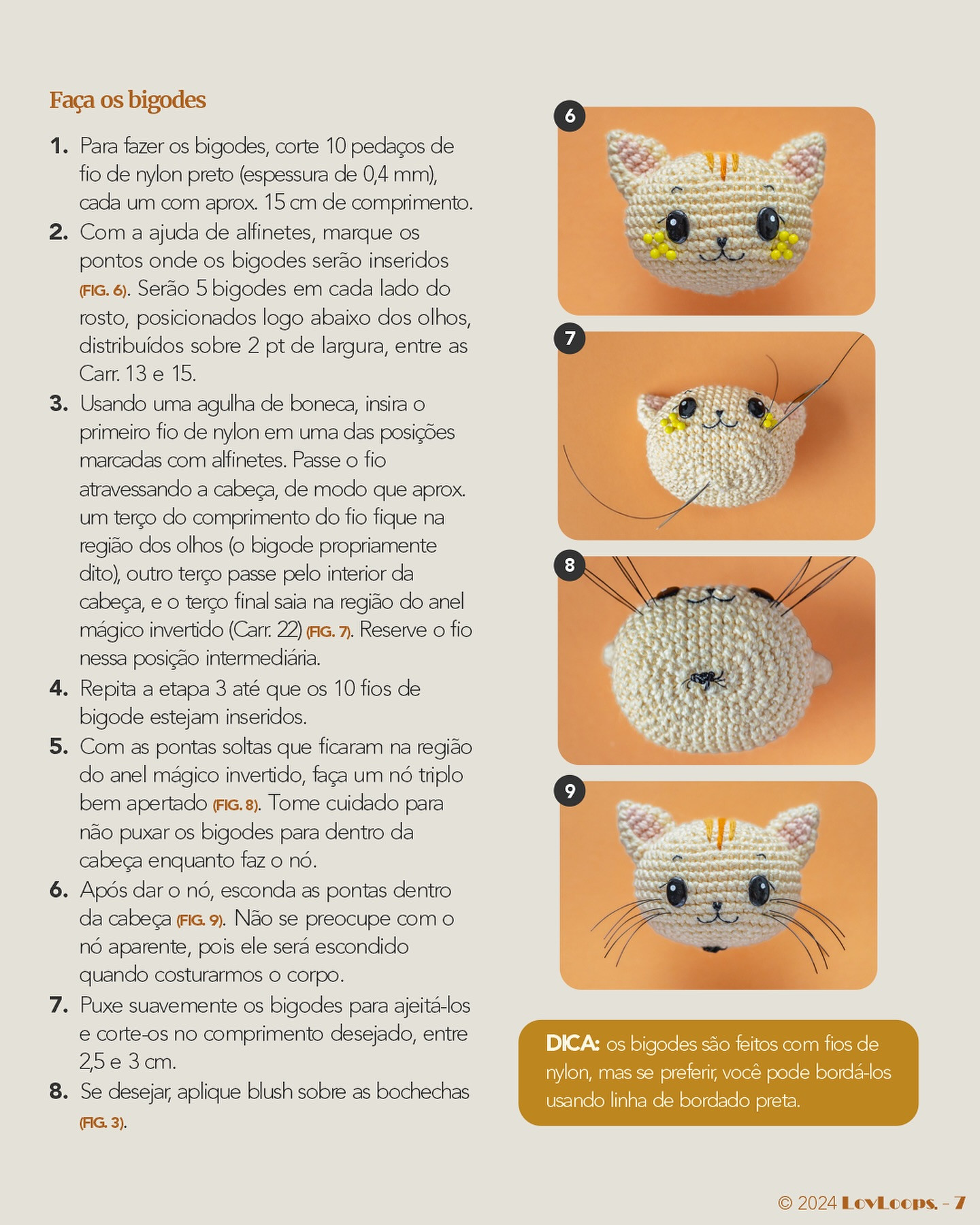 Coleção de Gatinhos de Halloween: Gráficos de Crochê Grátis