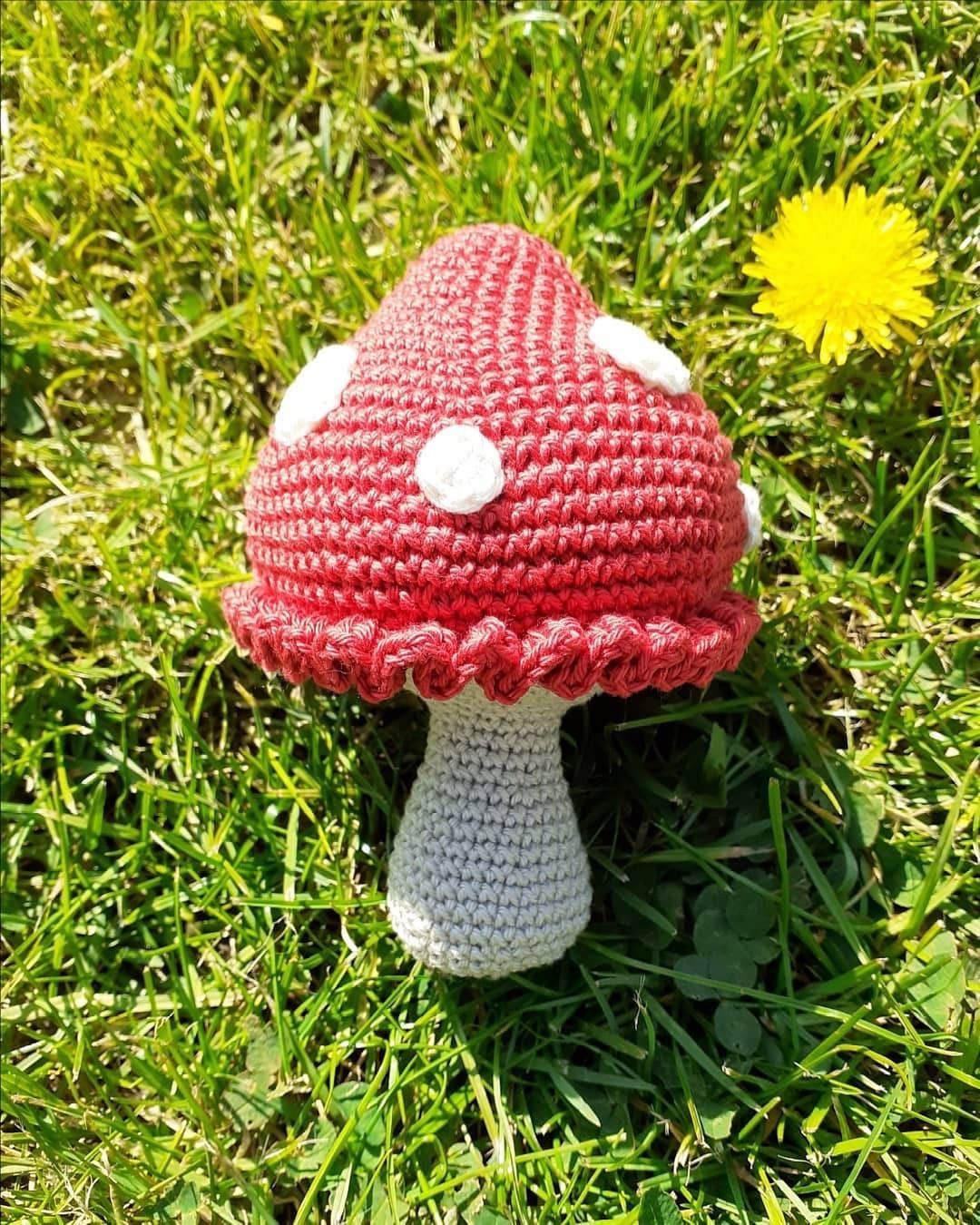 Crochet Adorable Mushroom: Free Pattern