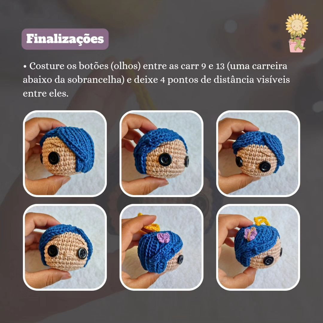 Crochet Amigurumi Doll Pattern Chart