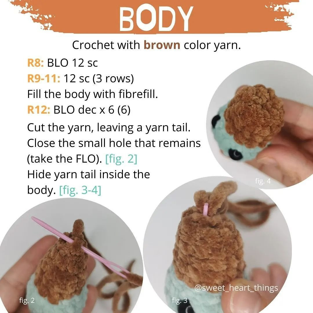Crochet Baby Yoda Keychain: No-Sew Pattern
