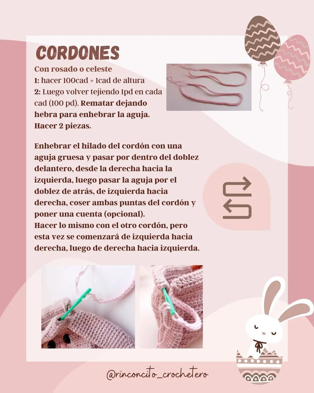 Crochet Bunny Bag Pattern Chart