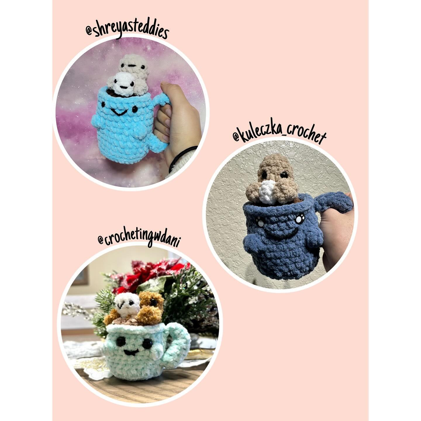 Crochet Christmas Mug Pattern