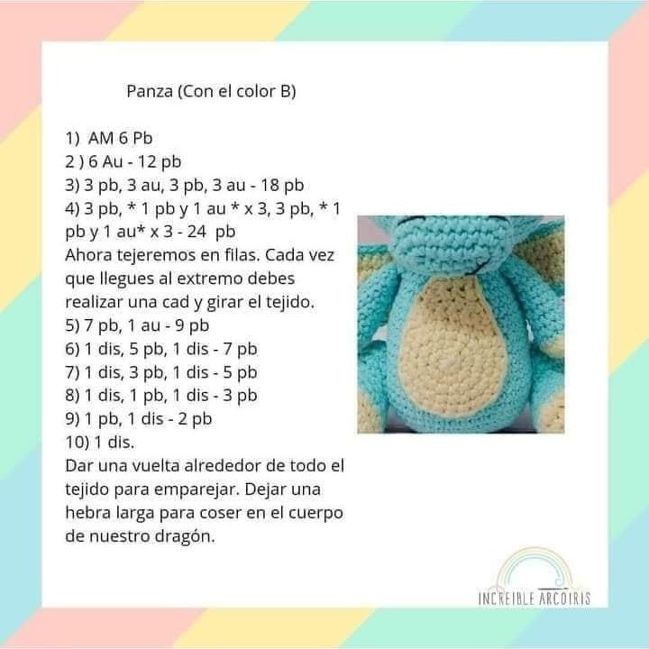 Crochet Pattern: Adorable Baby Dragon