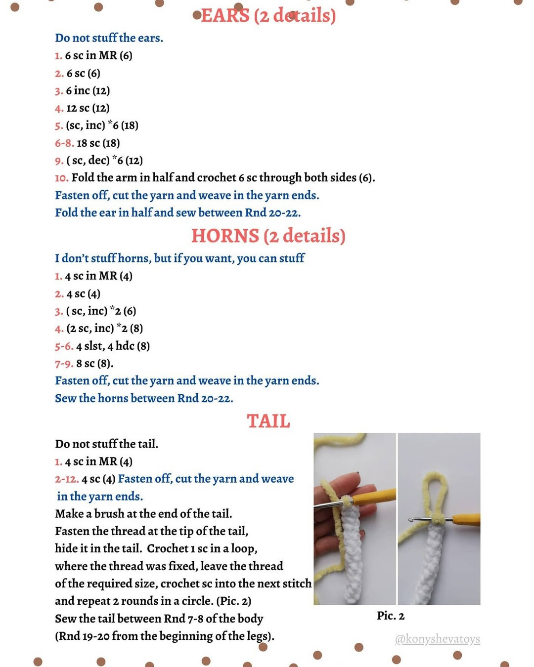 Crochet Pattern: Adorable Borka the Bull Toy
