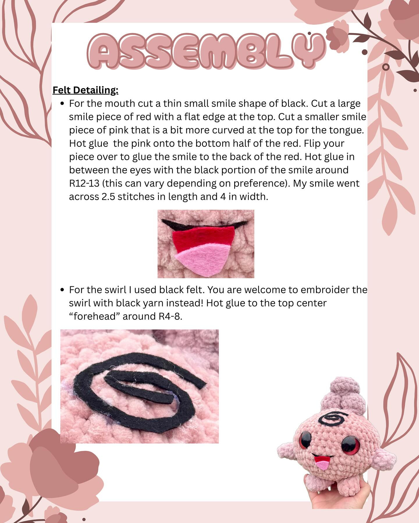 Crochet Pattern: Adorable Igglybuff Amigurumi