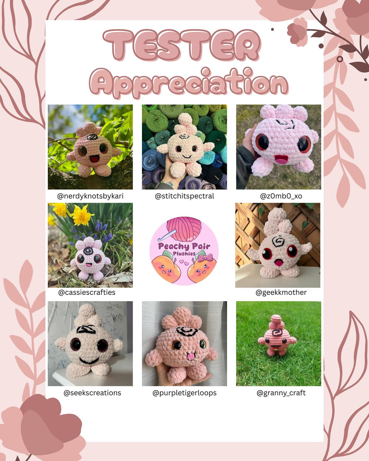 Crochet Pattern: Adorable Igglybuff Amigurumi
