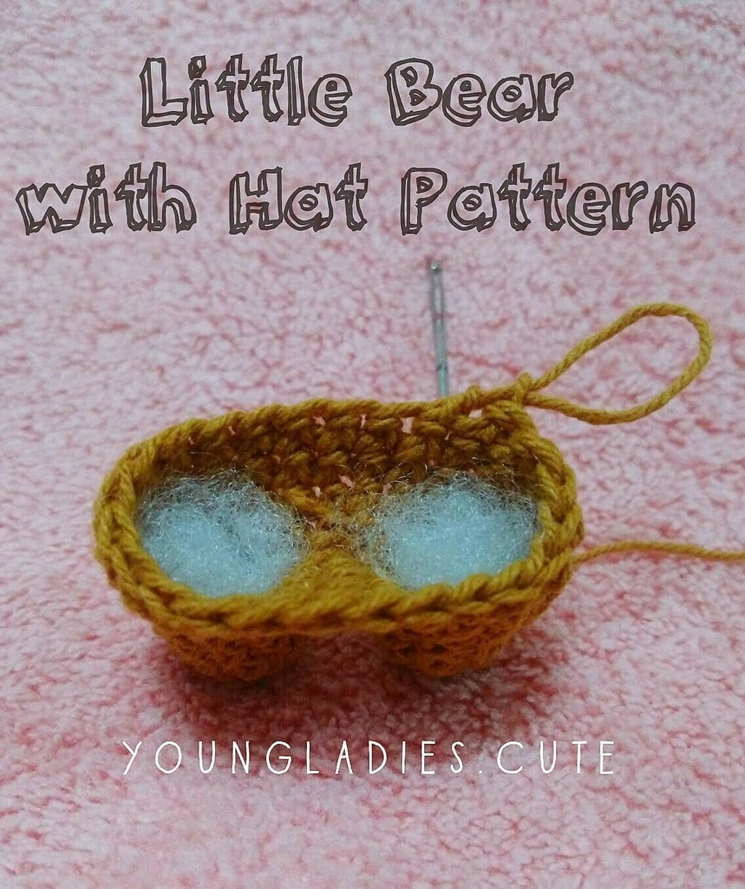 Crochet Pattern: Adorable Little Bear with Hat