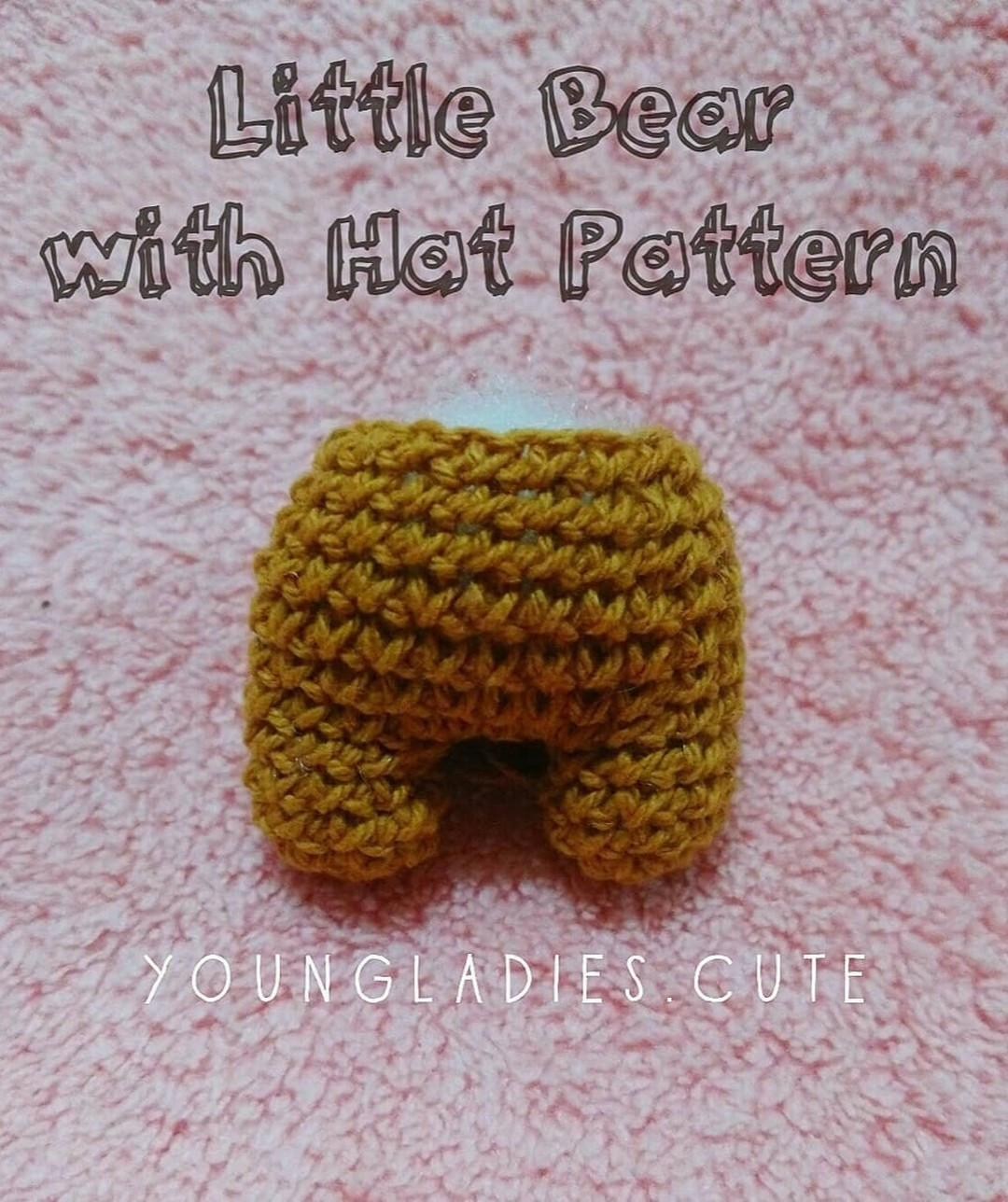 Crochet Pattern: Adorable Little Bear with Hat