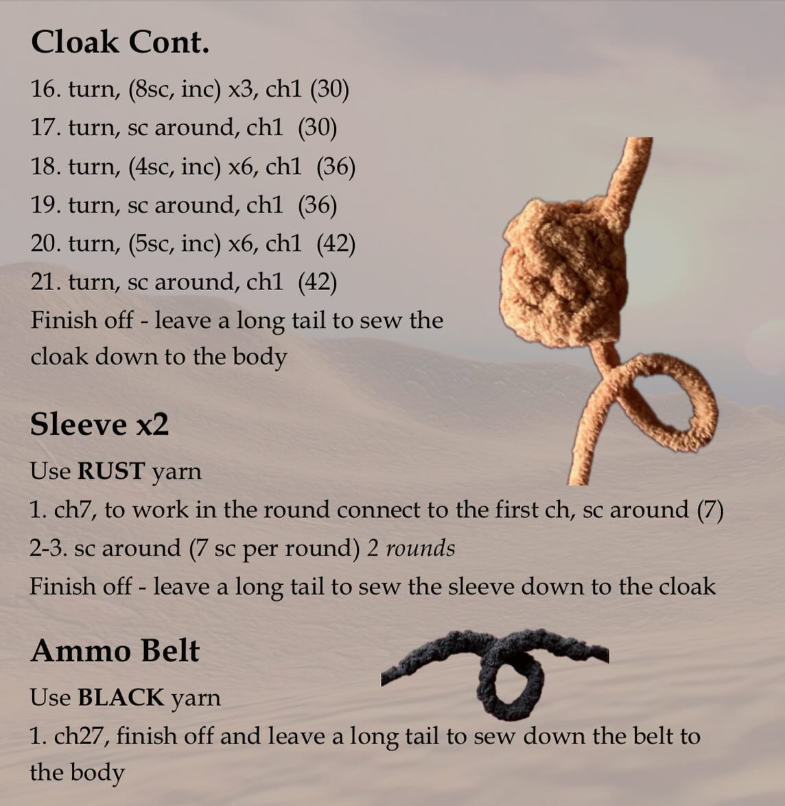Crochet Pattern: Adorable Outer Rim Collector