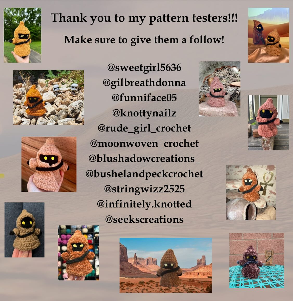 Crochet Pattern: Adorable Outer Rim Collector