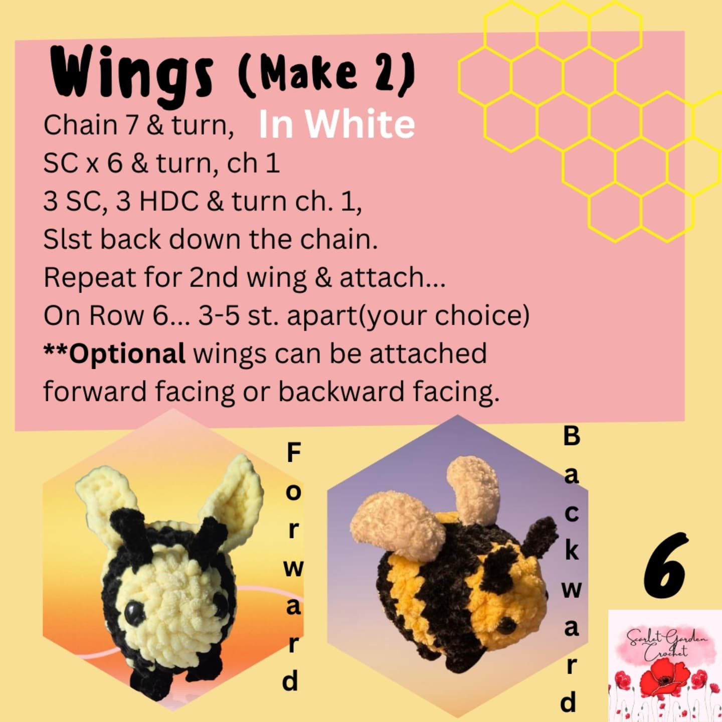 Crochet Pattern: Jolly Mini Bee Amigurumi