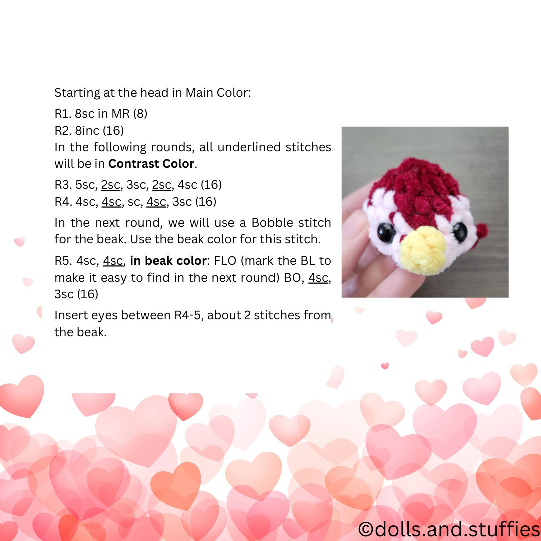 Crochet Pattern: Mini Lulu Love Penguins