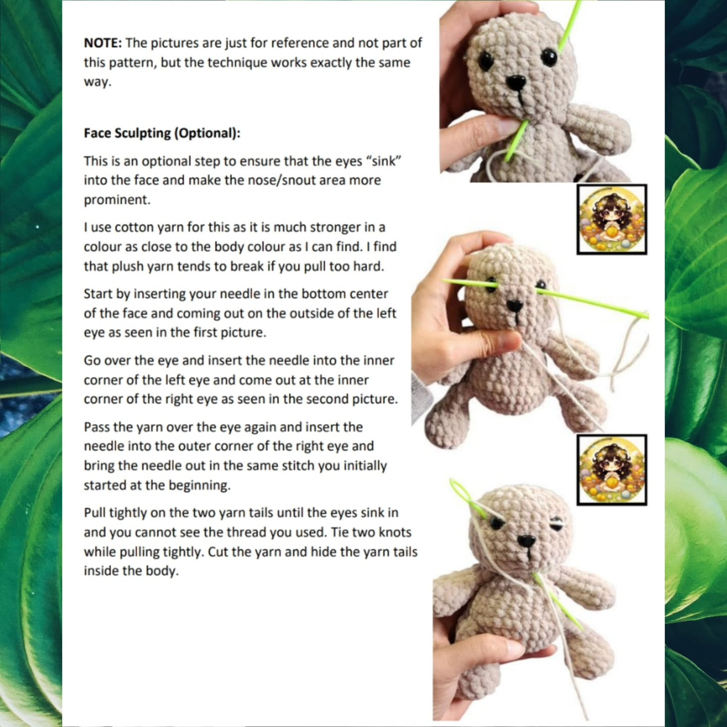 Crochet Pattern: No-Sew Pasithea Plant Pal