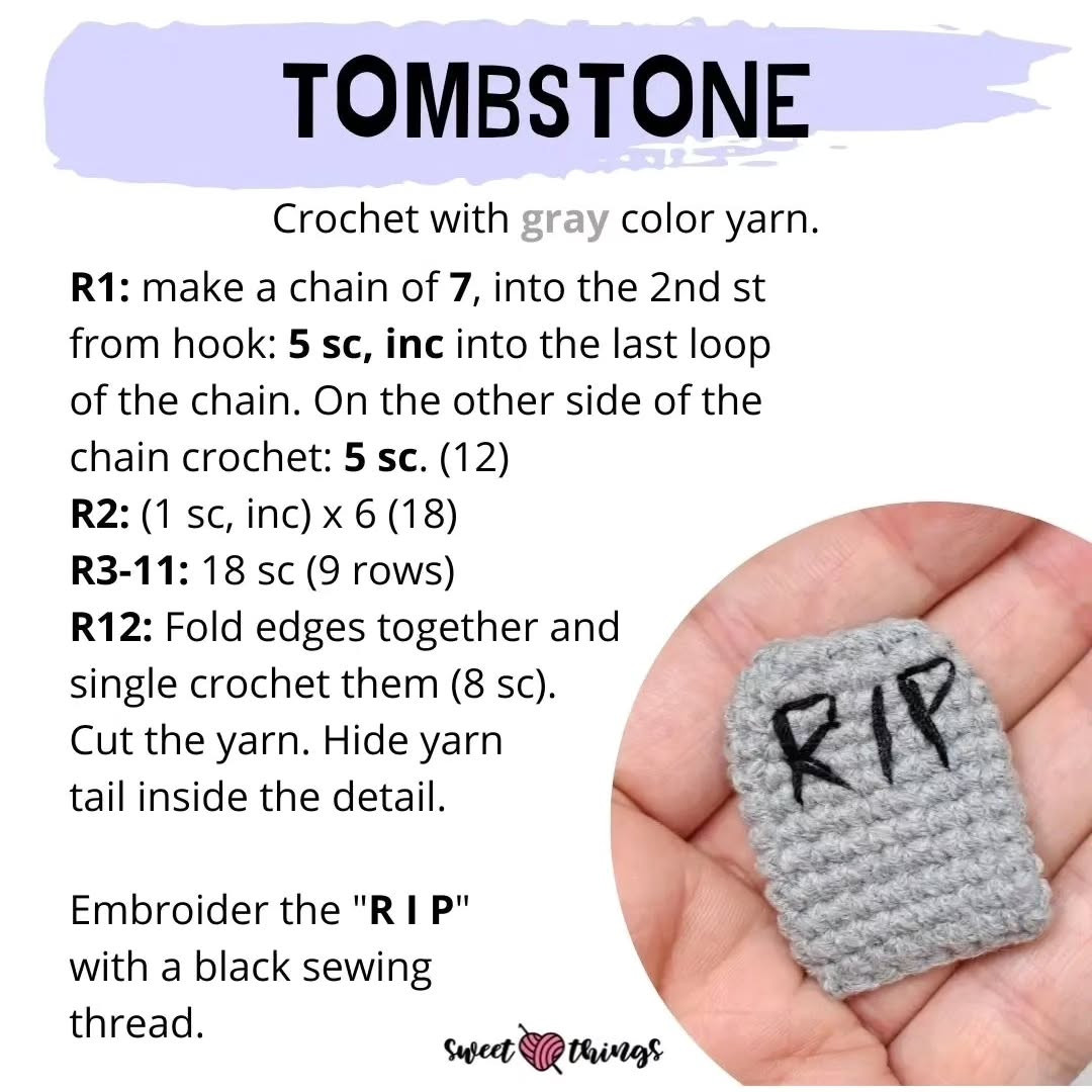 Crochet Pattern: Spooky Halloween Truck