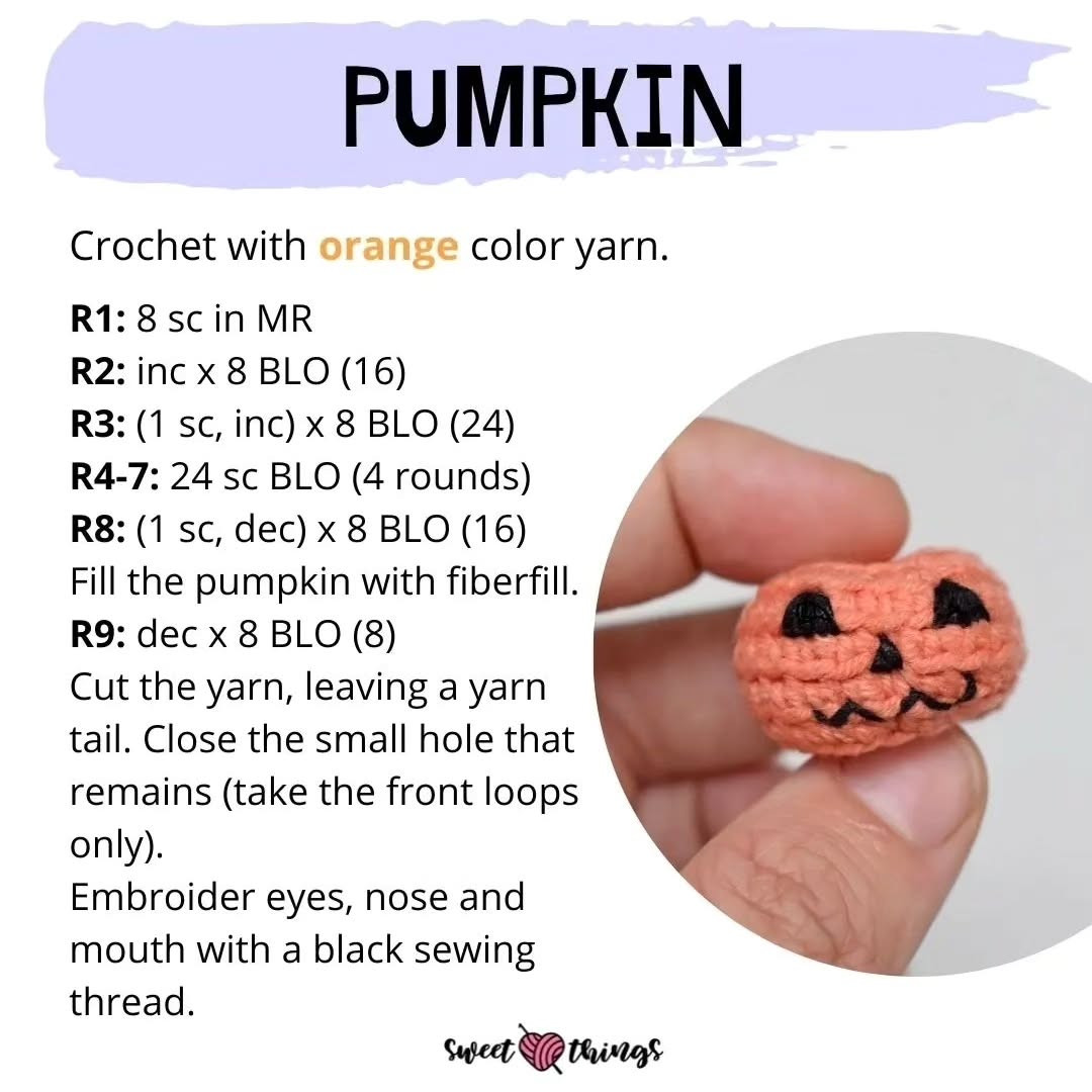 Crochet Pattern: Spooky Halloween Truck