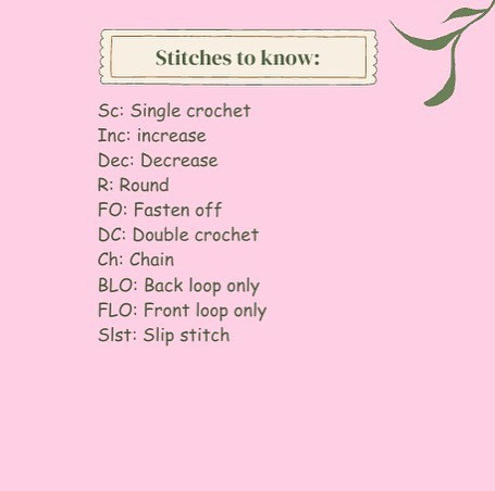 Crochet Pattern: Two Leggy Watermelons