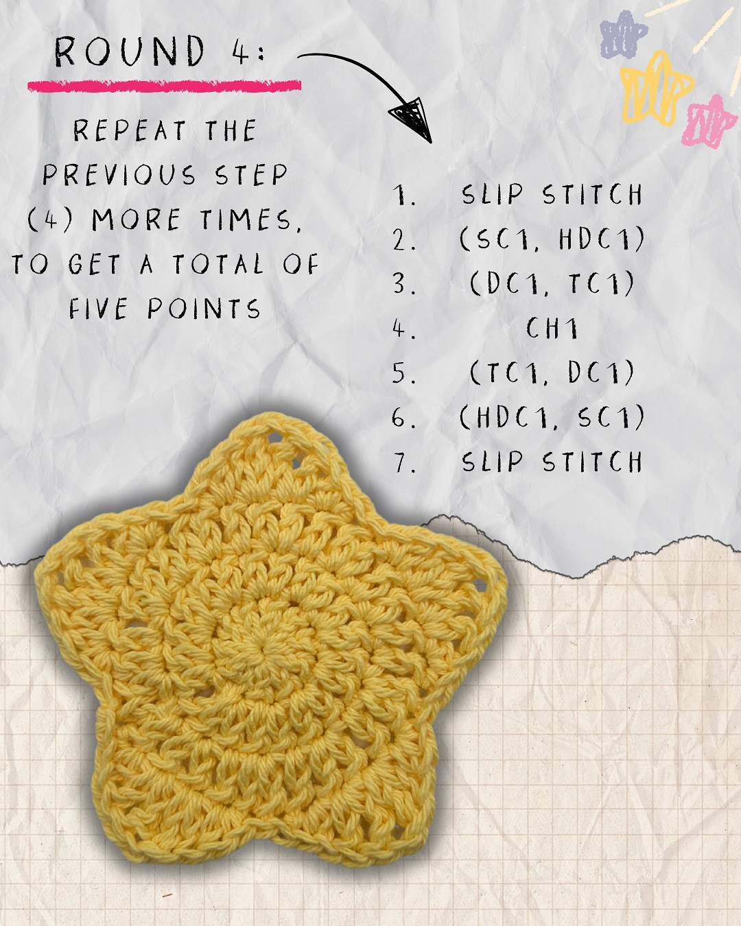 Crochet Star Coaster Pattern: Easy 30-Minute Project
