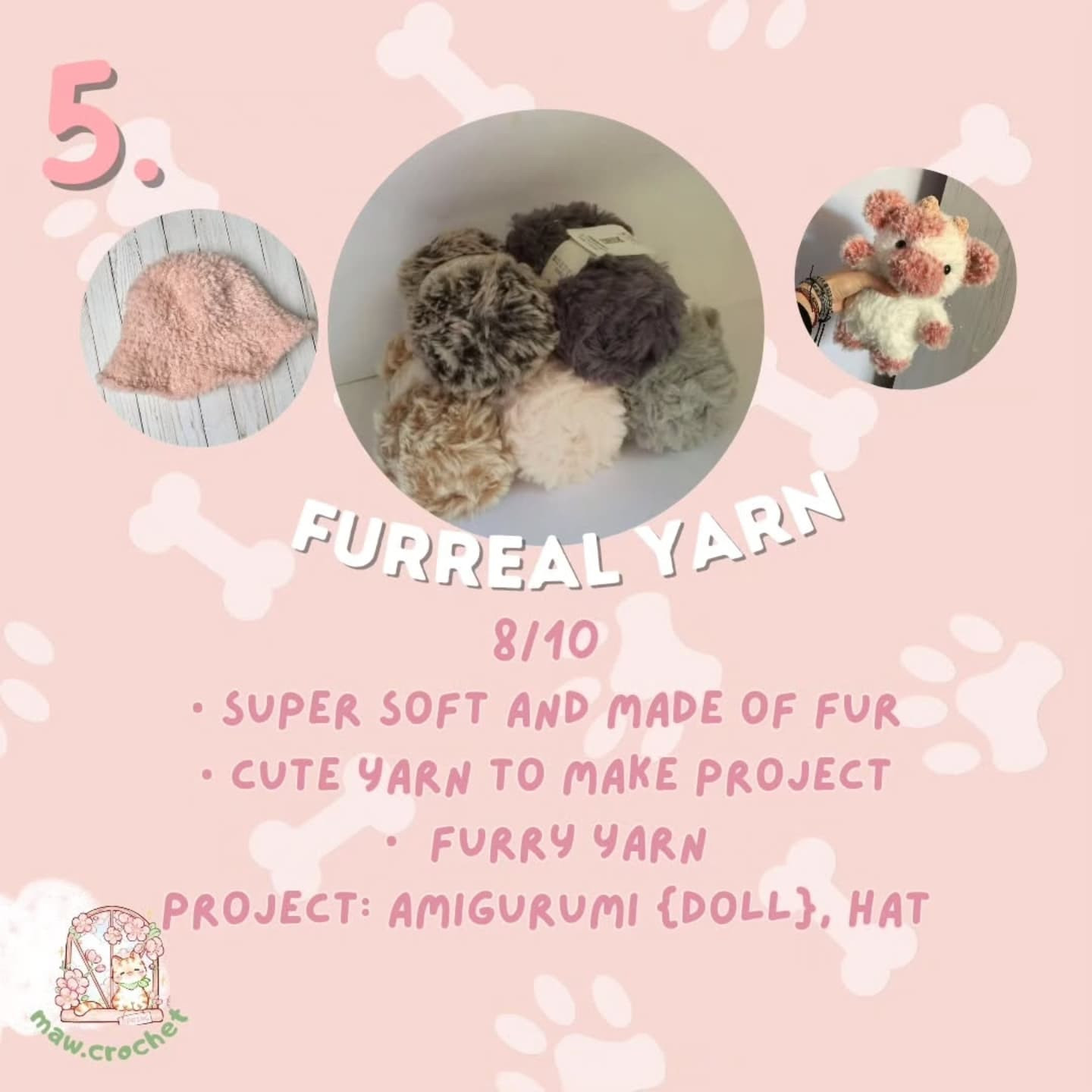 Crochet Teddy Bear Yarn Types Chart