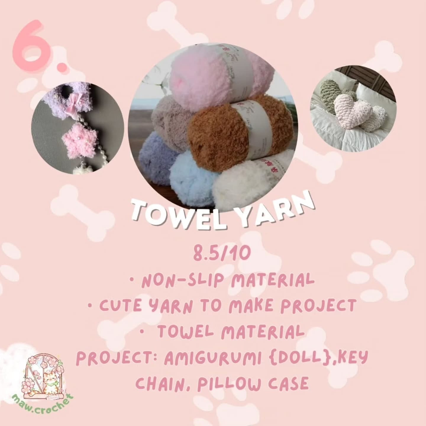 Crochet Teddy Bear Yarn Types Chart