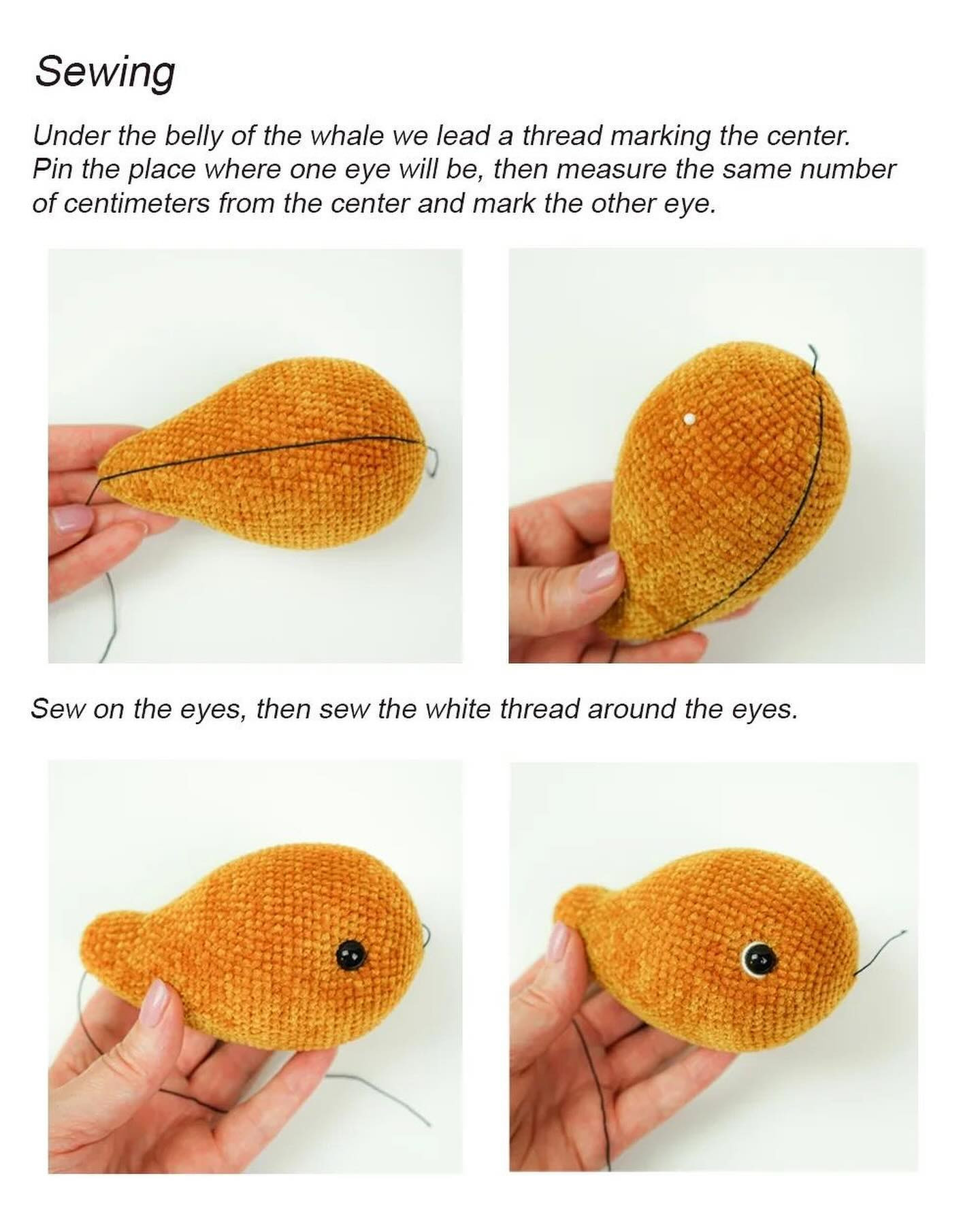 Crochet Whale Amigurumi Pattern