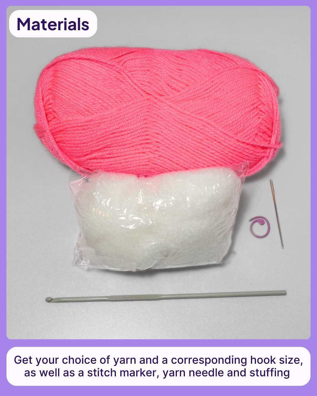 Crochet Your Own Heart Charm Pattern