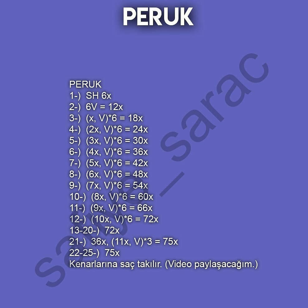 Dêfnê Bebek Örgü Şeması 2. Bölüm