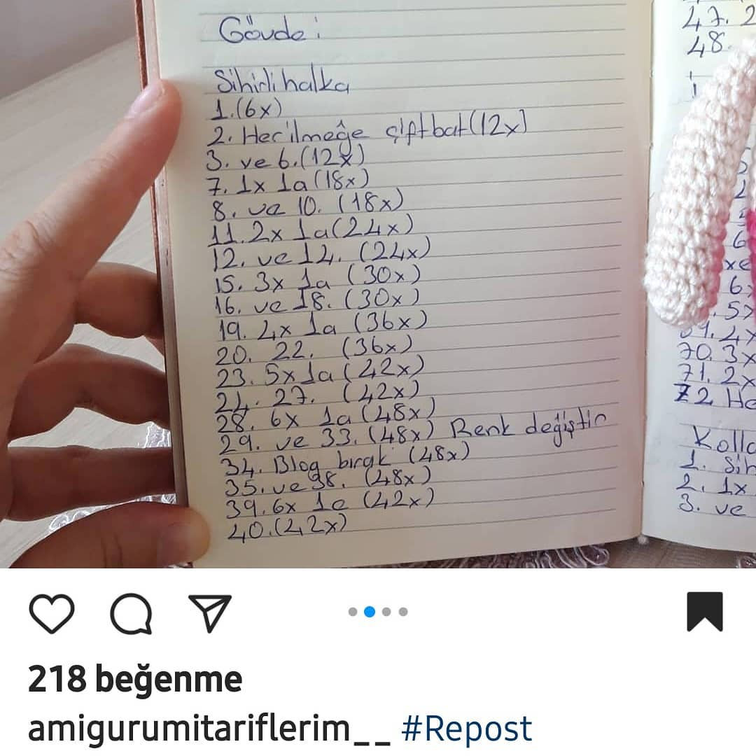 DENİZ KIZI AMİGURUMİ TARİFLERİ