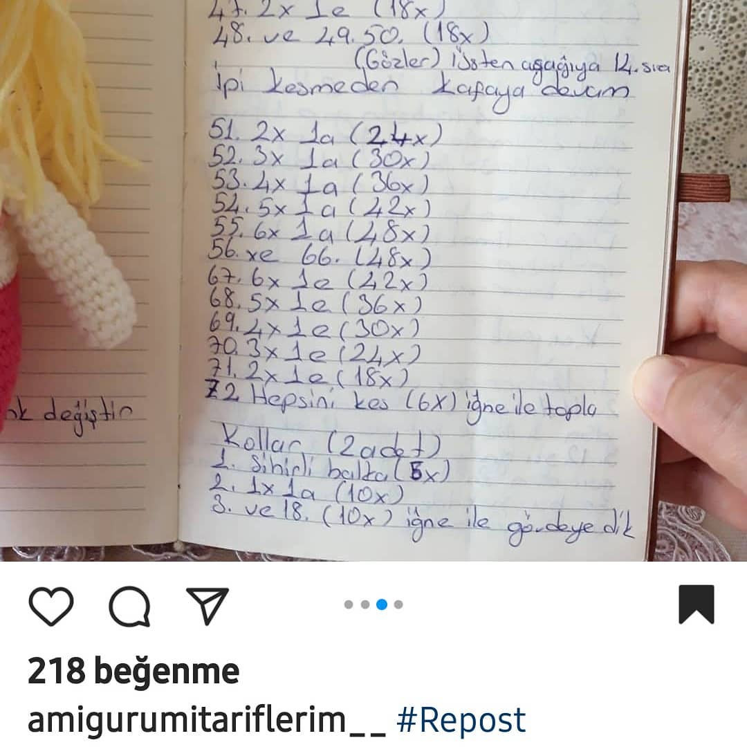 DENİZ KIZI AMİGURUMİ TARİFLERİ