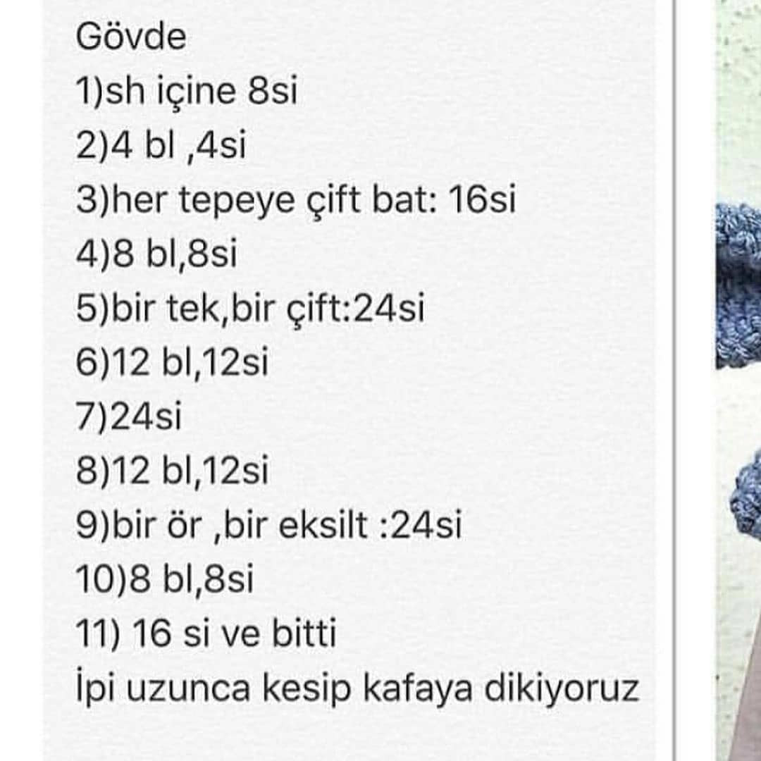 Ders 5: Küçük Kuzu Amigurumi Yapımı
