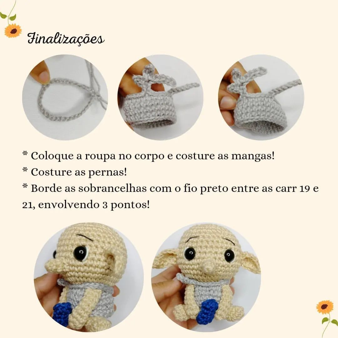 Dobby the House Elf Crochet Pattern