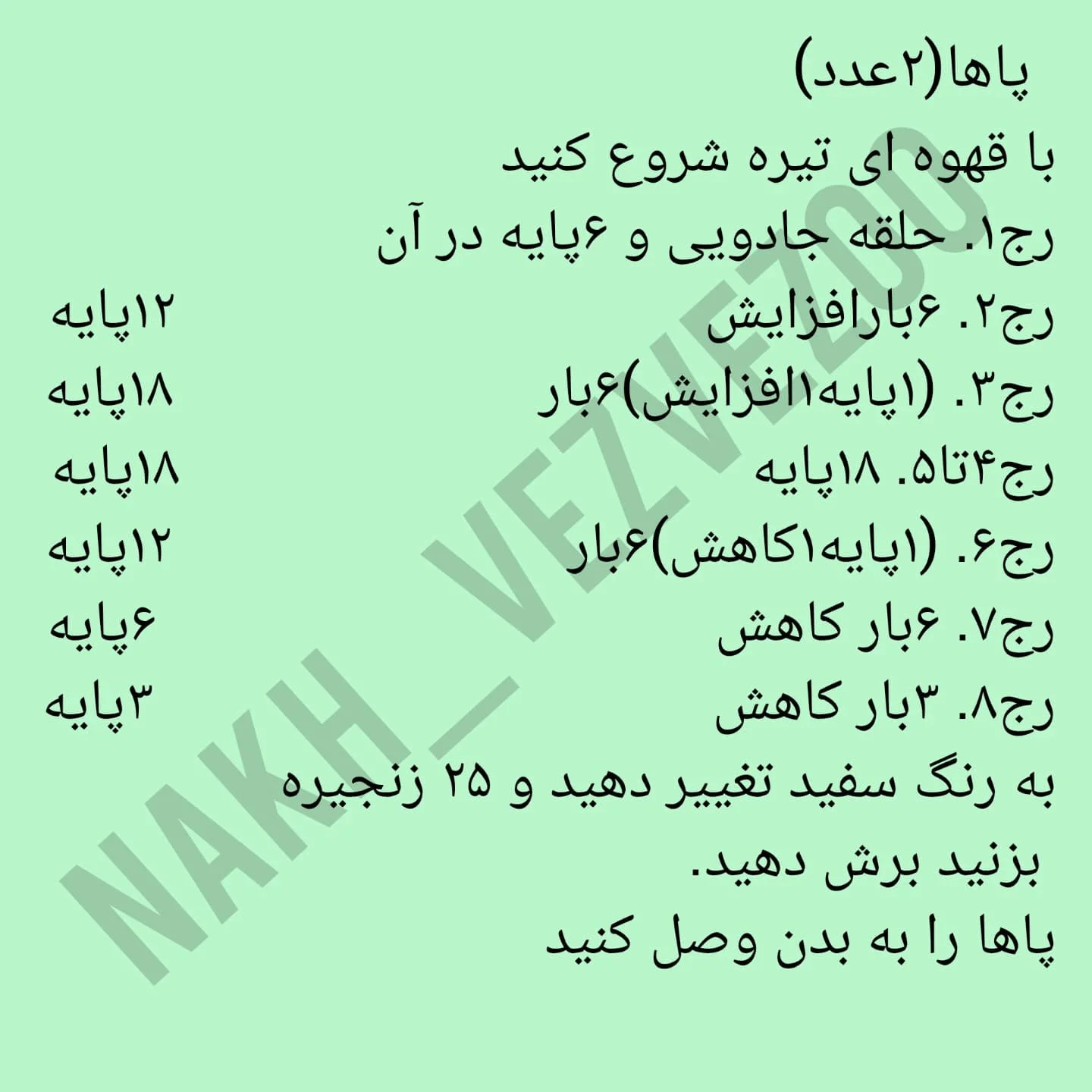 دستور بافت عروسک بامزه