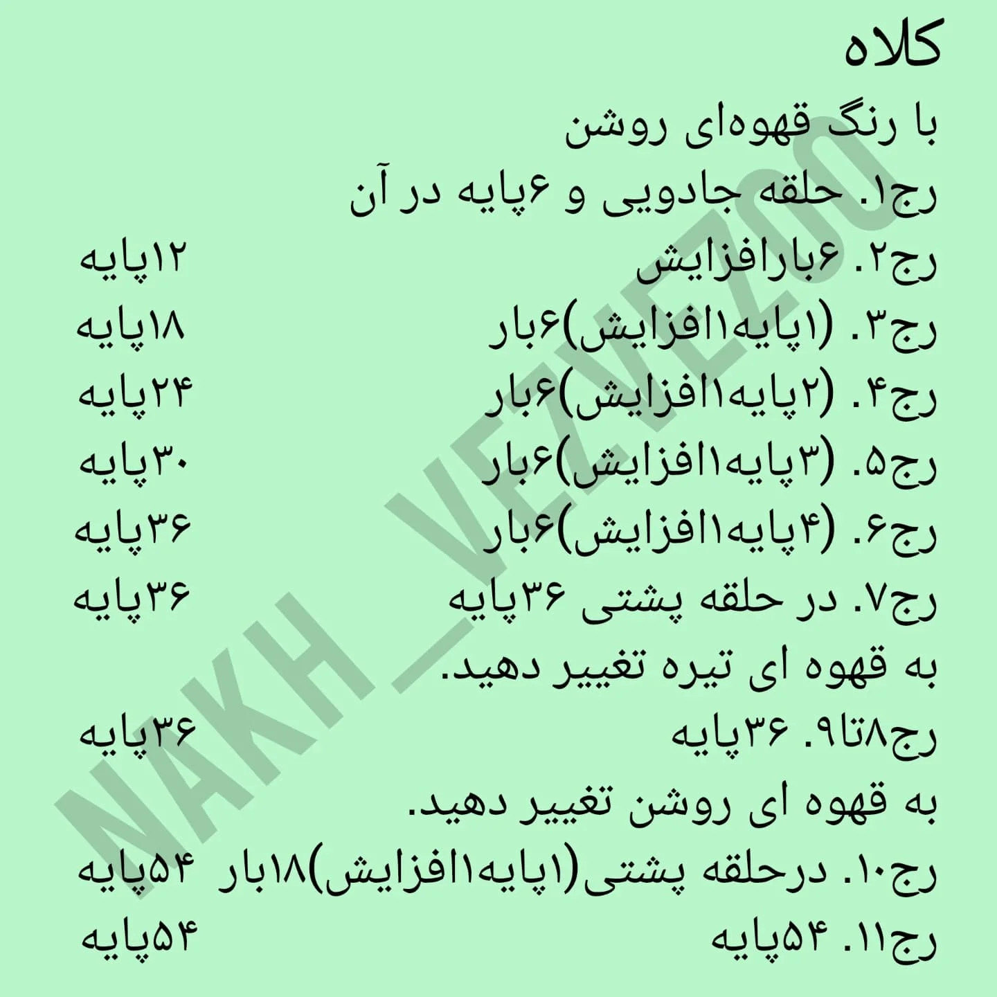 دستور بافت عروسک بامزه