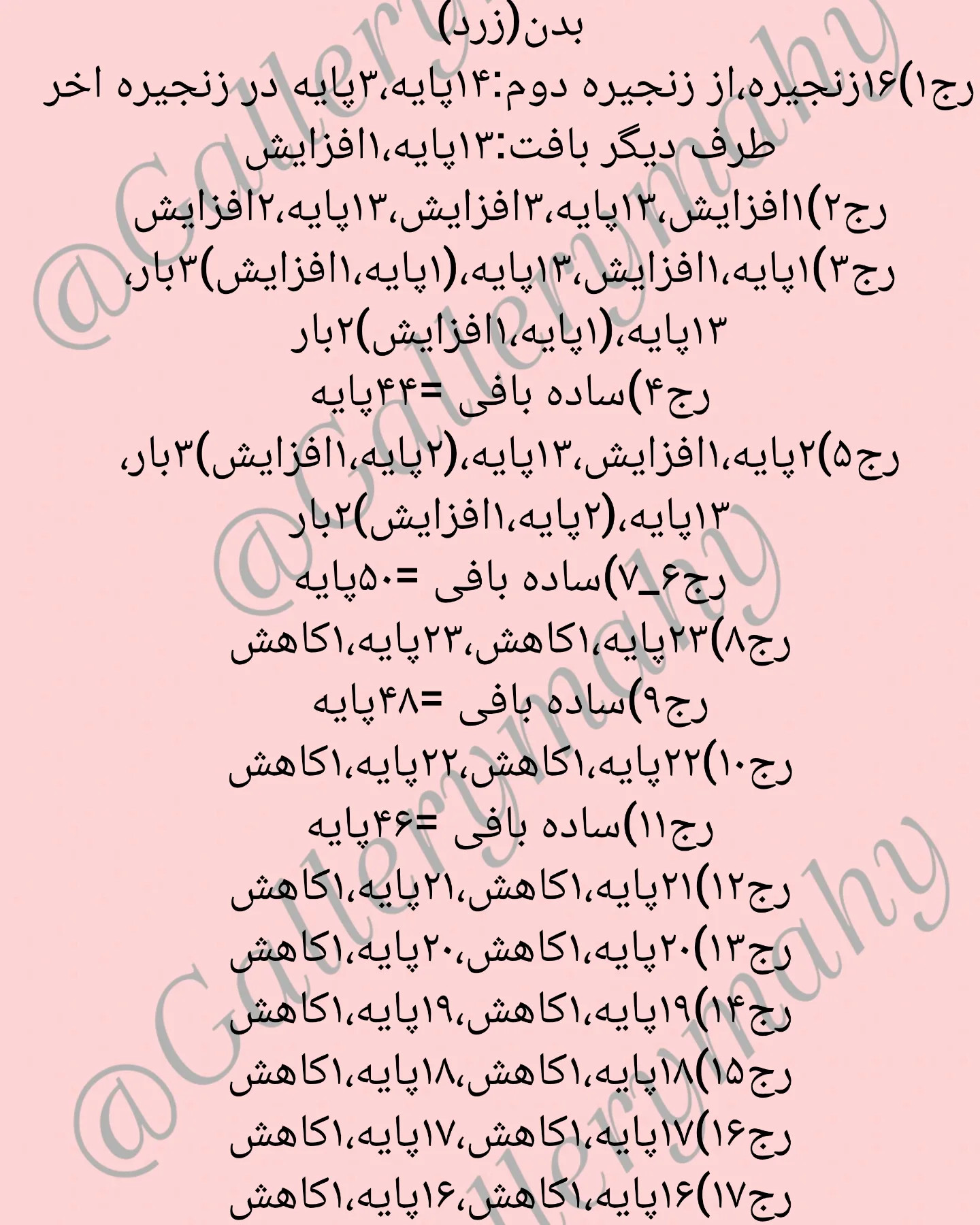 دستور بافت جوجه ی زرد ❤️لطفا از این پست حمایت کنید ممنونم❤️