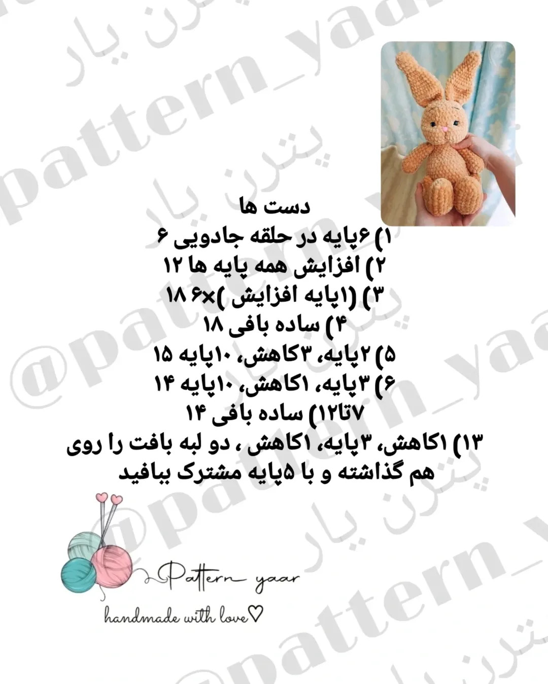 دستور بافت خرگوش