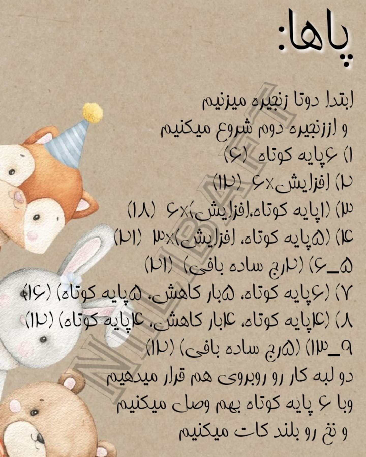 دستور بافت خرس بامزه