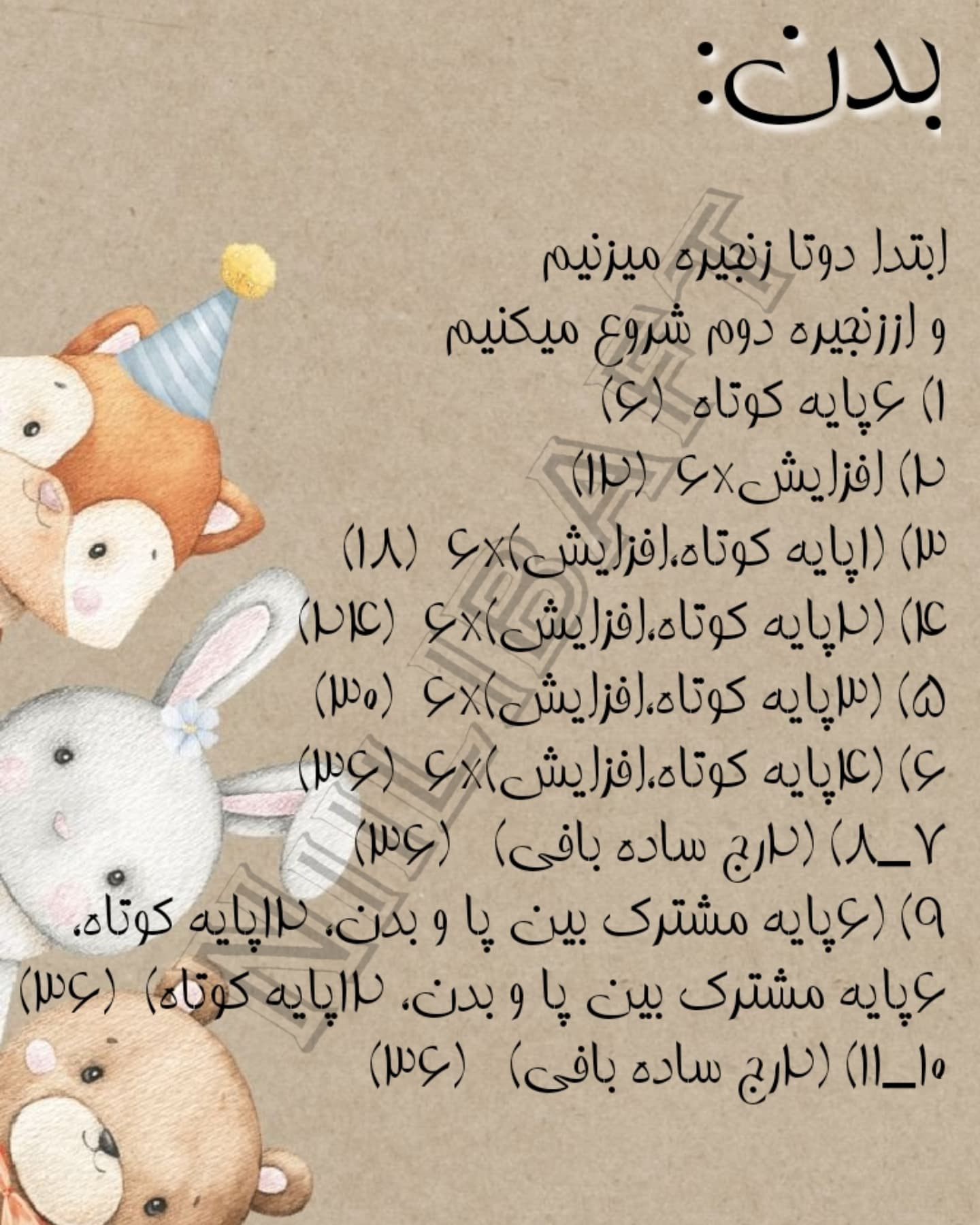 دستور بافت خرس بامزه