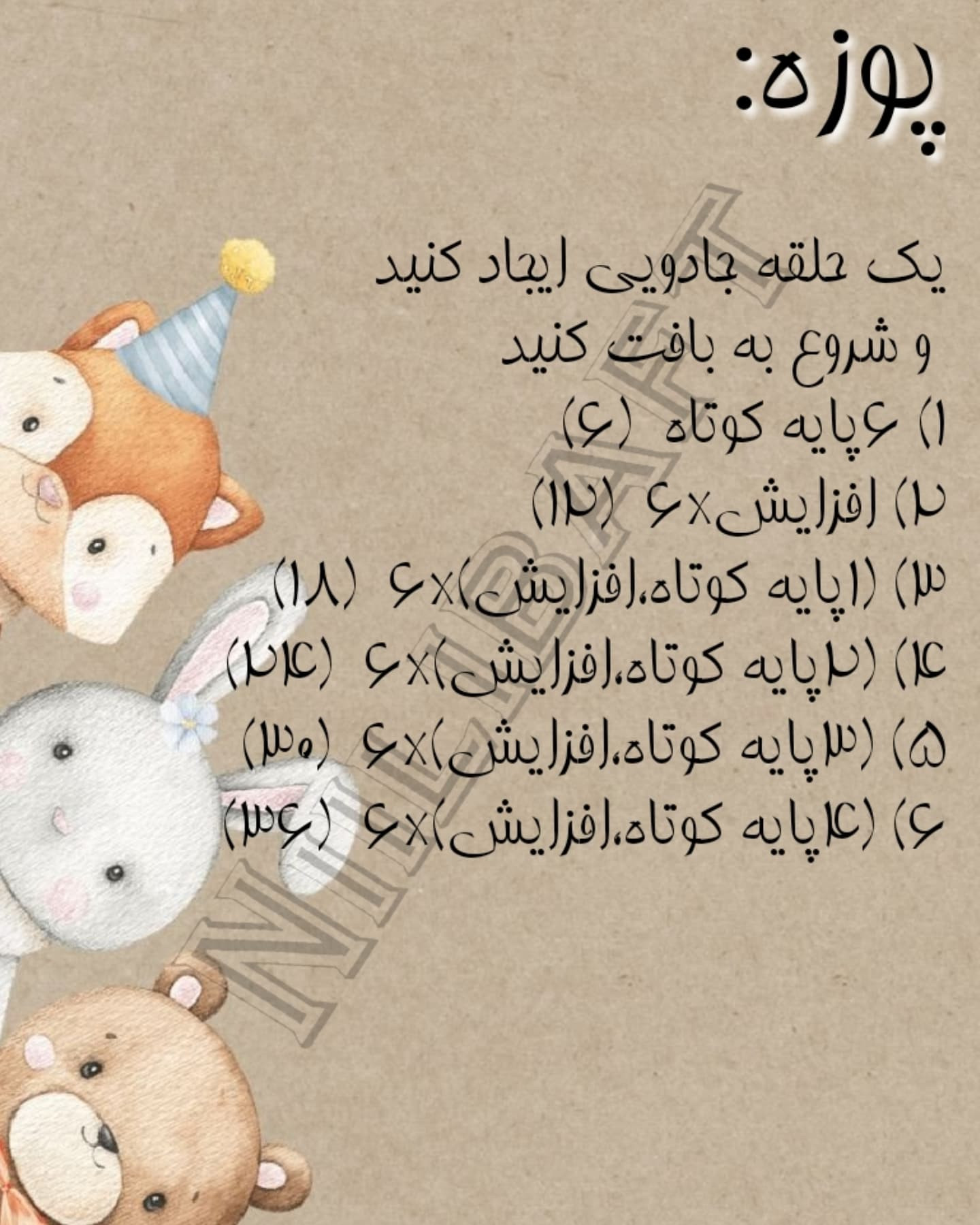 دستور بافت خرس بامزه