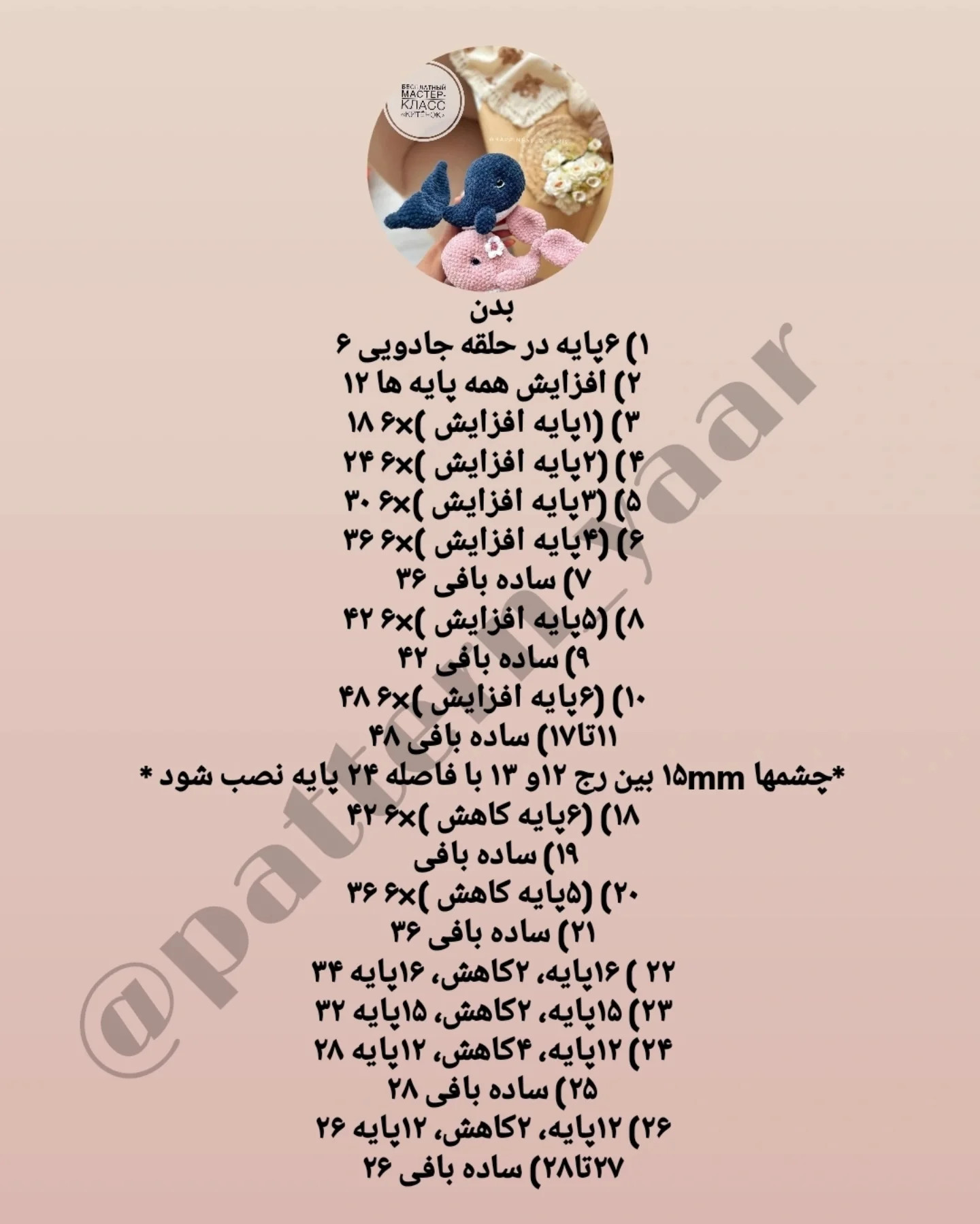 دستور بافت وال ها