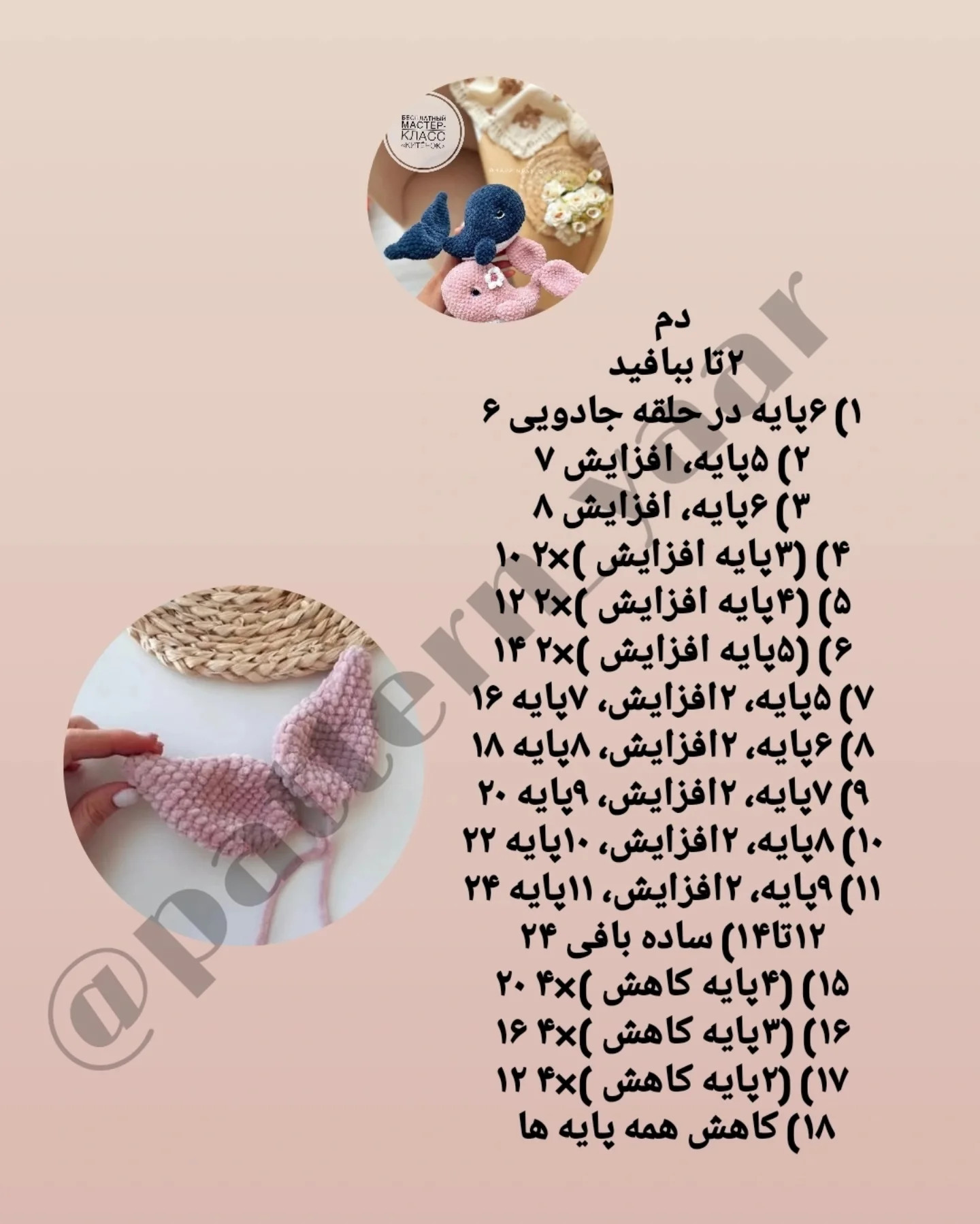 دستور بافت وال ها