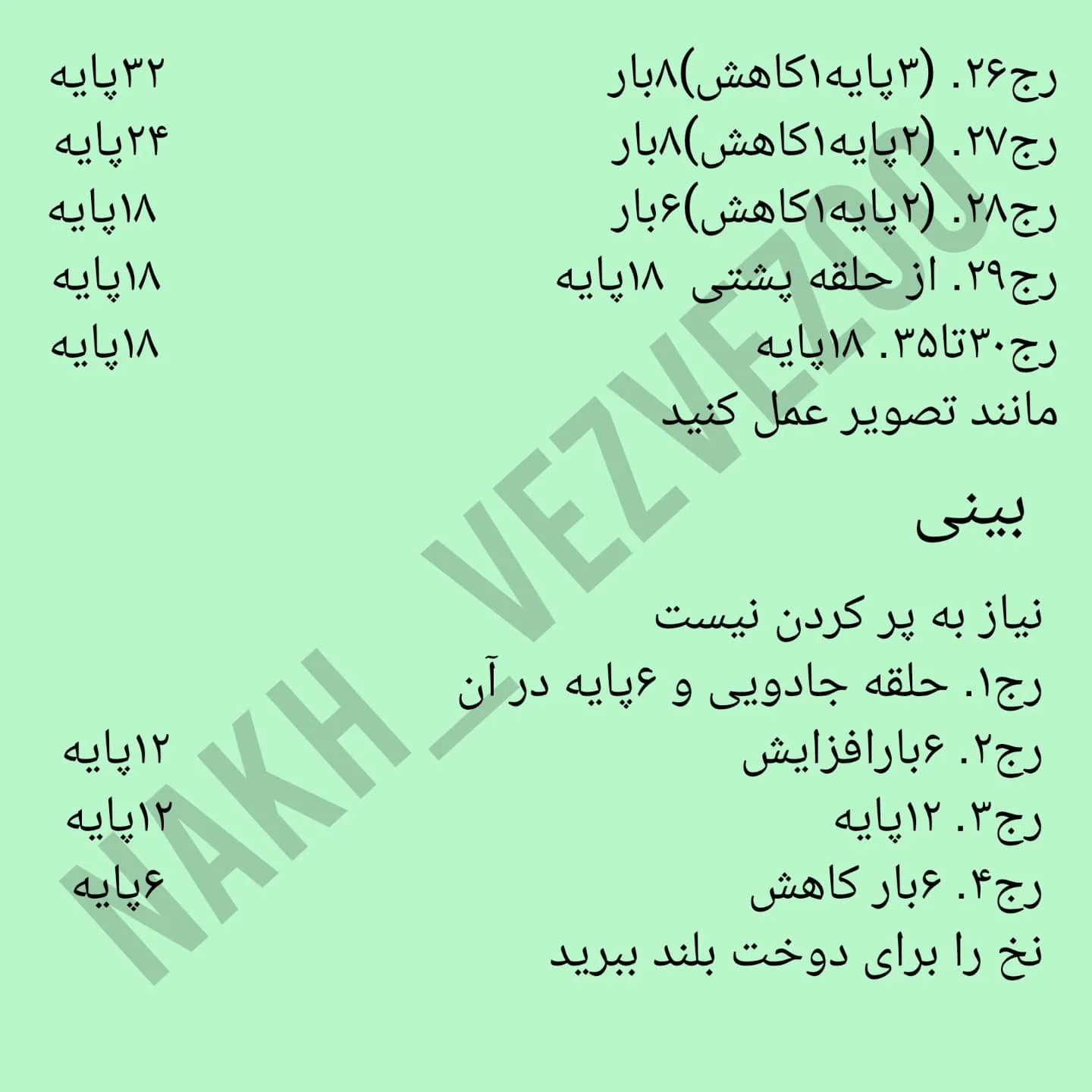 دستور بافت پیرمرد ماهیگیر