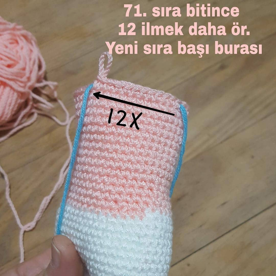 Duru Bebek Şeması: Kolların Birleştirilmesi