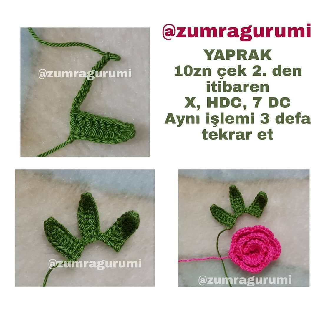 Duru Bebek Taç: Şirin Gül Motifli Örgü Tarifi