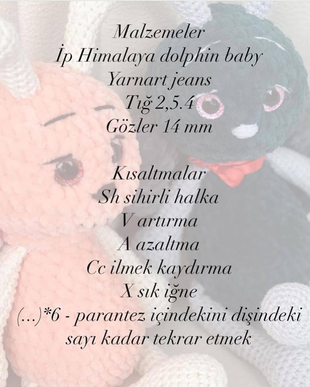 El yapımı Kelebek Amigurumi Örnekleri