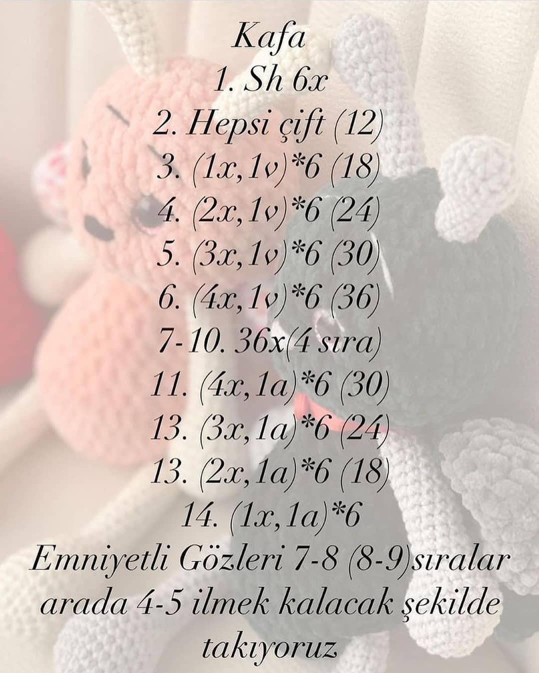 El yapımı Kelebek Amigurumi Örnekleri
