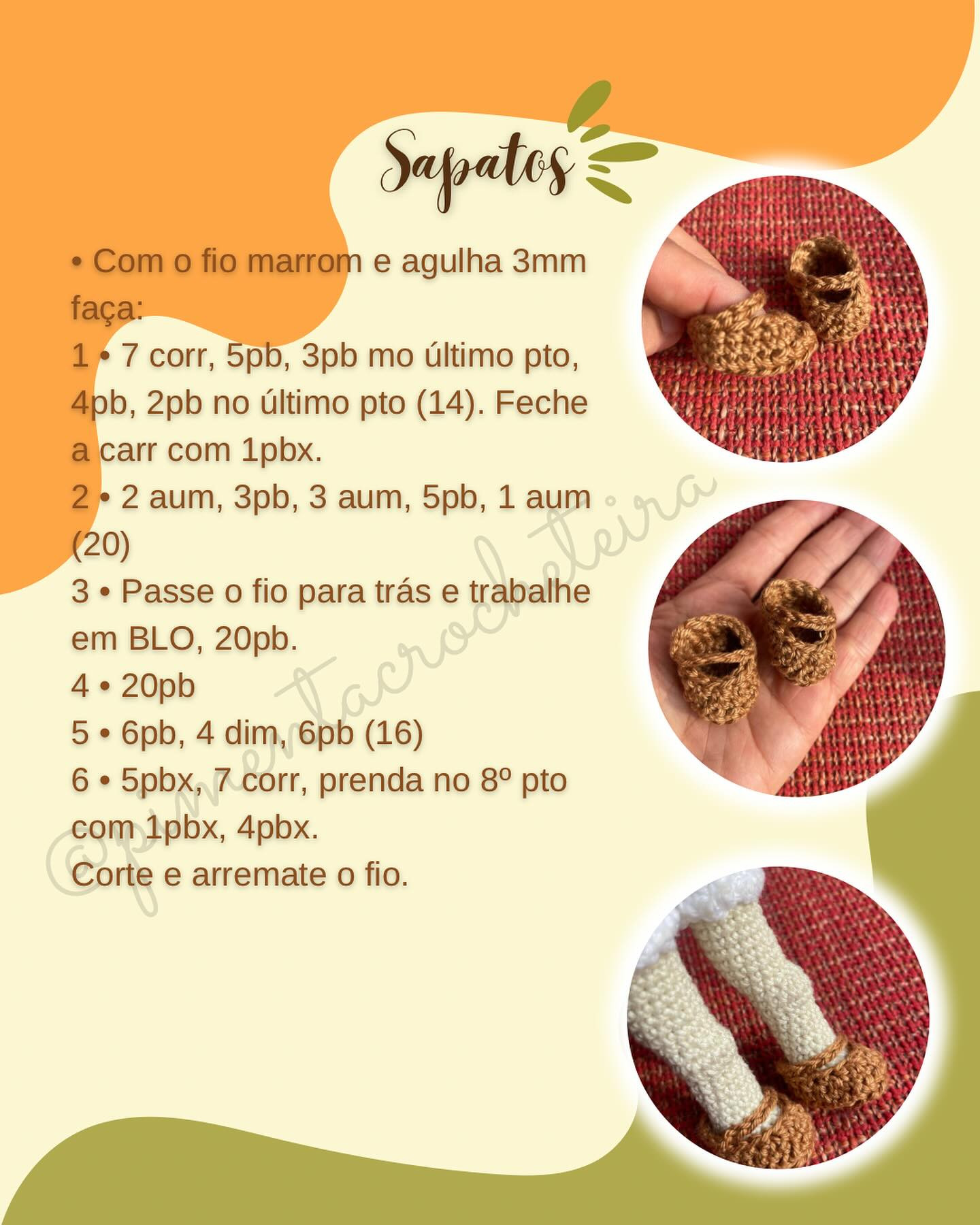 Emília: Gráfico de crochê gratuito da boneca anos 80.