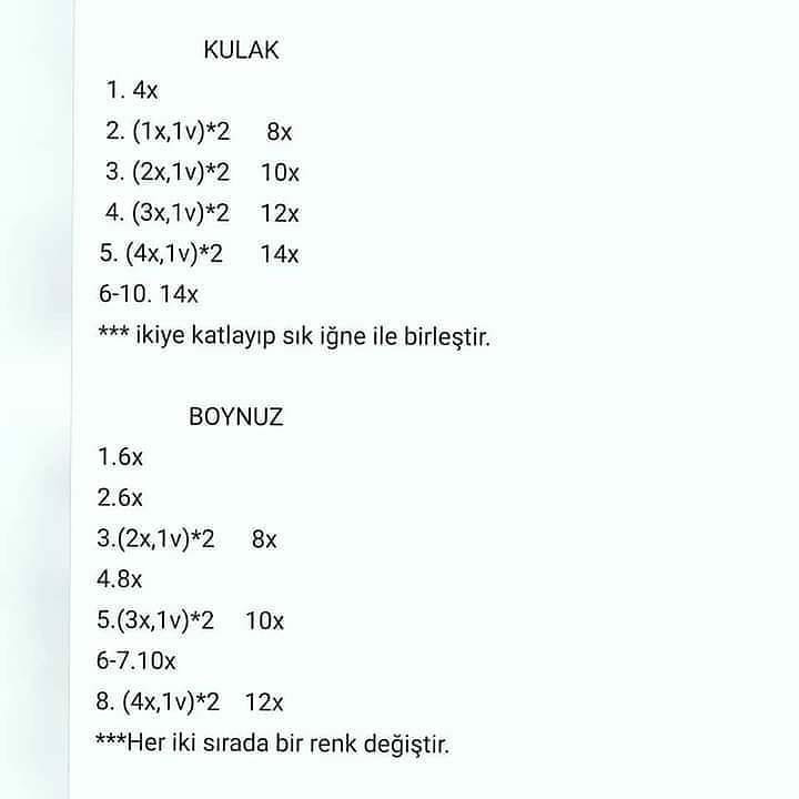 EMZİK ZİNCİRİ UNİCORN TARİFİ