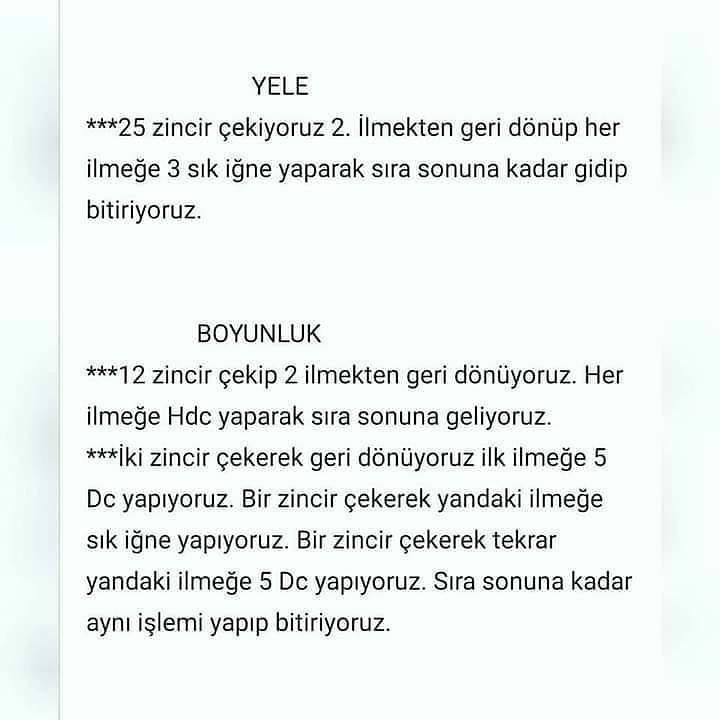 EMZİK ZİNCİRİ UNİCORN TARİFİ