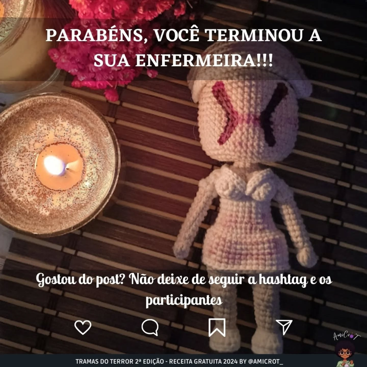 Enfermeira Silent Hill: Gráfico de crochê gratuito