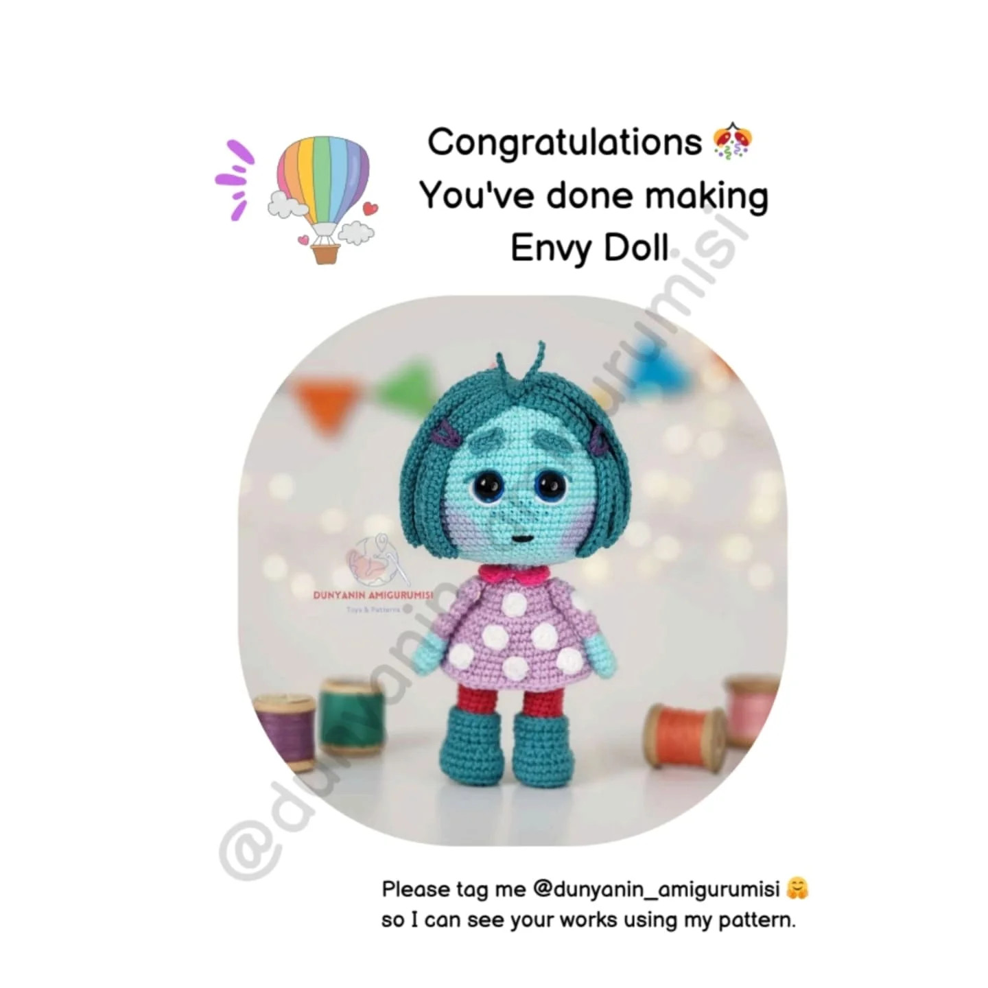 envy doll pattern crochet