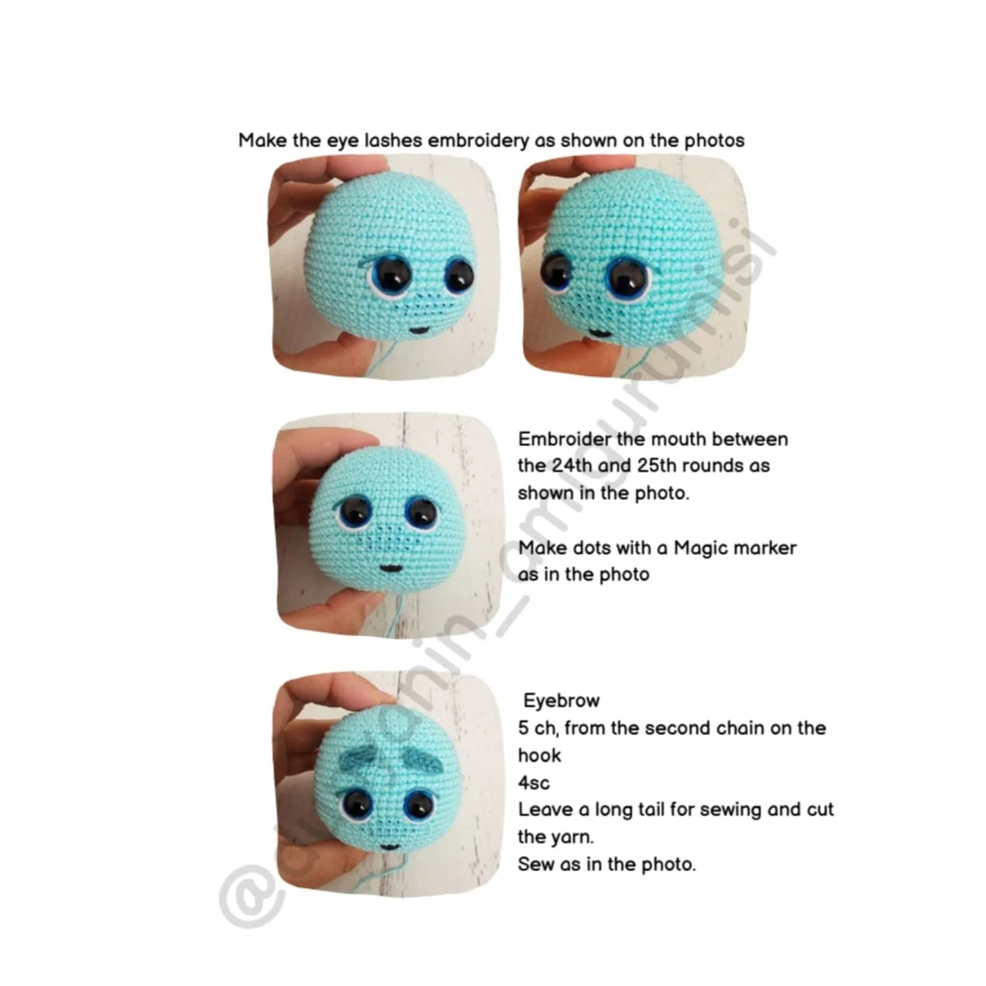 envy doll pattern crochet